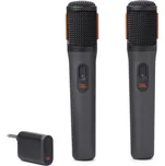 JBL Partybox, 2x BT mikrofon (JBLPBWIRELESSMIC) černý