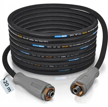 Příslušenství pro vysokotlaký čistič Hadice 20 m pro myčky KARCHER HD HDS s EasyLock Force DN10 Max 250 Bar 155 °C TR22