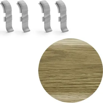 Podlahová lišta Salag Spojky 4 ks, PINIE