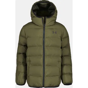 Chlapecká bunda Chlapecká bunda Under Armour UA Pronto Puffer Under Armour černá | kaki 3484756