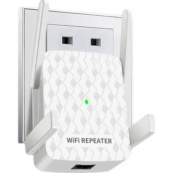 CINAMON WiFi zesilovač 1200 Mbps Dvoupásmový 5 GHz a 2,4 GHz