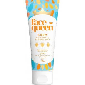 Pleťový krém Rozjasňující krém na obličej Face Queen 0 SPF pro denní i noční použití 50 ml