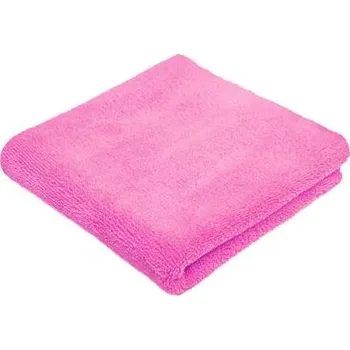 Autošampón Mikrovláknová utěrka na leštění, 490gsm, 40x40cm, růžová, It's Win WINC-241-4