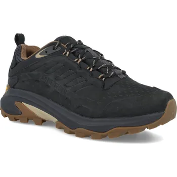 Pánská treková obuv Merrell Moab Speed 2 Leather WP M - černá 47