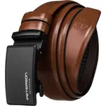 PETERSON Pánský kožený opasek PETERSON PTN 2A004 hnědý