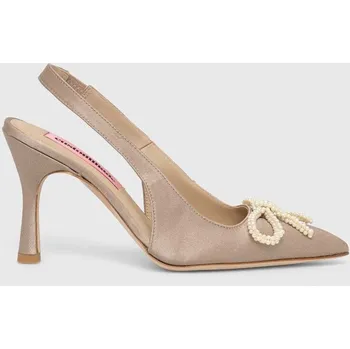 Dámské lodičky Lodičky Custommade Ayanna Satin Pearl 000402096.615 béžová 80X, EUR 36