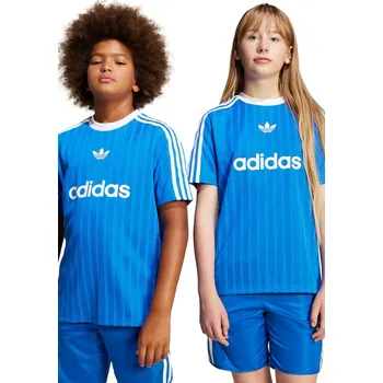 Pánské tričko Tričko adidas Originals modrá barva, JC7310 55X, vel. 128