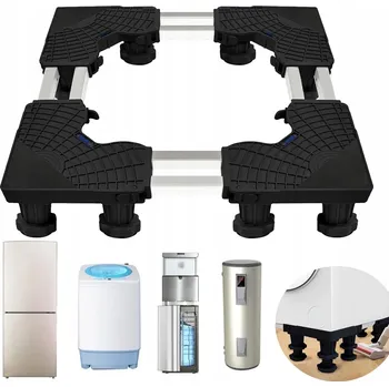 Praní a péče o prádlo PODSTAVEC POD PRAČKU LEDNIČKU ANTIVIBRAČNÍ NASTAVITELNÝ 12 NOHOU