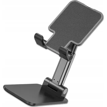 Držák na Telefon Tablet Stolní Stojan Stabilní Černý