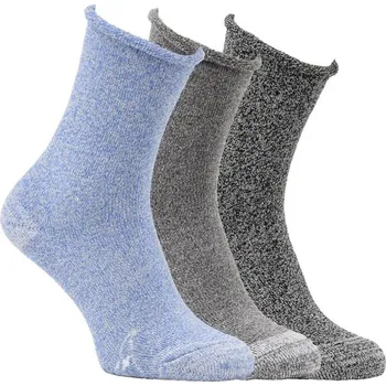 Pánské ponožky Zdravé ponožky teplé froté 3 páry mix barev