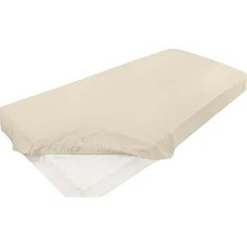 Prostěradlo Prostěradlo jersey s gumou 220x200 ekri 02 Classic