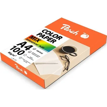 Fotopapír Peach Color A4 MIX intenzivní 5x 20 listů