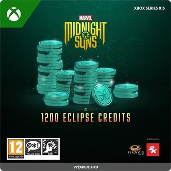 Hra pro Xbox Series 2K Games Xbox Series X|S Marvel´s Midnight Suns: 1200 Eclipse Credits - elektronická licence (7F6-00519)