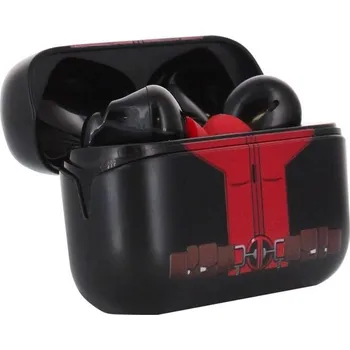 Sluchátka Exquisite Gaming Deadpool: TWS (HDHPMR400684) černá/červená