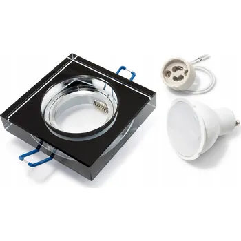 Stropní zapuštěné svítidlo Koloreno 10 W GU10 9 cm černé