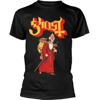 Pánské tričko Ghost Tričko Greetings From Papa Noel Unisex Black S