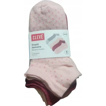 Dámské ponožky Dámské Kotníkové Ponožky 35-38 Cleve