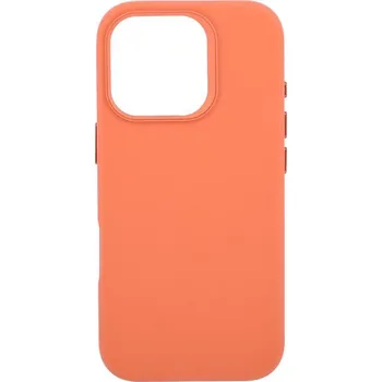 WG Leather Frame Magnet na Apple iPhone 16 Pro (13341) oranžový
