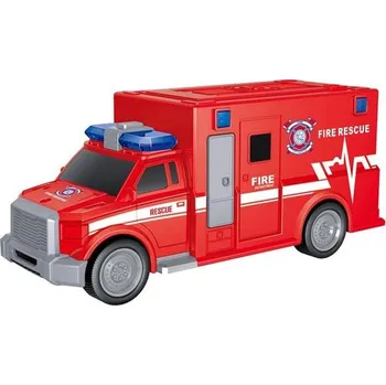 autíčko ENNIUS Hasiči 1:20 červená