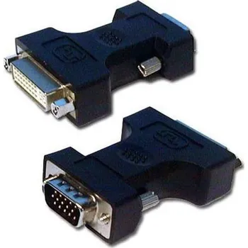 Video kabel LAMA VGA/DVI, M/F (316448) černá