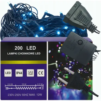 Vánoční dekorace Vánoční osvětlení na stromeček Modo24 pro vnitřní i venkovní použití, 17 m, 101 - 200 světýlek