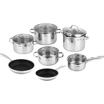 Sada nádobí Siguro Pure Delight Sada nádobí, 12 ks, sada hrnců + pánve 20 a 24 cm