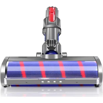 Vysavač Hubice BMK kompatibilní rotační hubice Fluffy s LED světlem pro vysavače Dyson V7 V8 V10 V11 V15