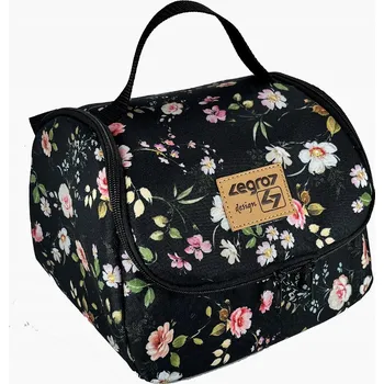 Kosmetická taška Kufřík dámská kosmetická taška Valentýn den žen květiny