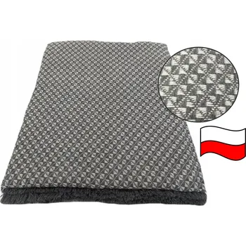 Přehoz na lůžko Přehoz na postel JAN hnědý 160x200 cm bavlněný