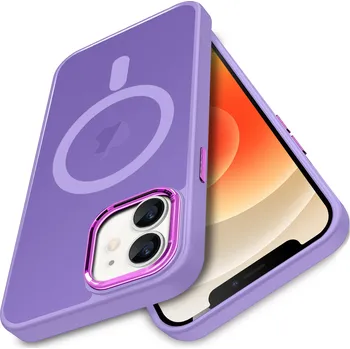 Pouzdro na mobilní telefon Zadní Kryt KrainaGSM pro Apple, iPhone 12 Pro fialový