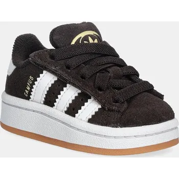 Dámská obuv Dětské kožené tenisky adidas Originals CAMPUS 00s černá barva, JQ2002 89X, EUR 25.5
