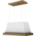 Ostrůvková digestoř Faber THEA ISOLA EV8 WH MATT F80 bez rámu