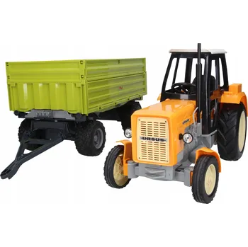 autíčko Ursus C-360 žlutý + zelený přívěs s vyklápěním Bruder 02203