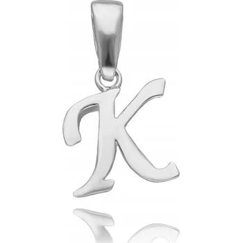 Přívěsek LITERA LITERKA K PŘÍVĚSEK STŘÍBRNÝ PŘÍVĚSEK
