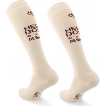 Pánské ponožky Béžové letní jezdecké ponožky 82% bavlna COMODO s potiskem vel. 35-38