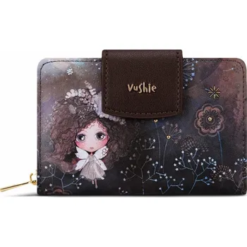 Peněženka Střední peněženka na patent Vushie Rosalie Rounded Flap Wallet