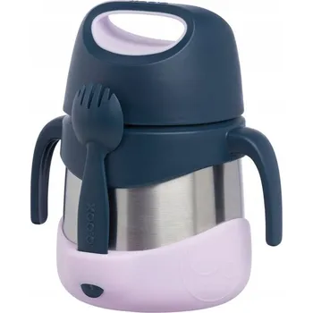 B.BOX Termos s úchyty a lžičkou na jídlo Indigo Rose 335 ml