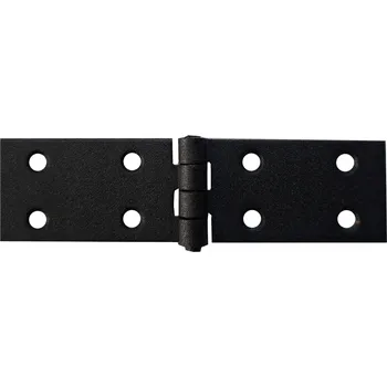 pant ZÁVĚS STAVEBNÍ PRO DVEŘE BRÁNY VRÁTKA 25x100 ČERNÝ KROUCENÝ ZÁVĚSY