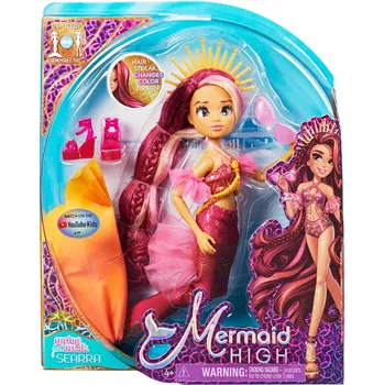 Obraz MERMAID HIGH, Panenka Searra Mermaid na jarní prázdniny a příslušenství