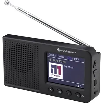 Radiopřijímač Soundmaster DAB175SW černý