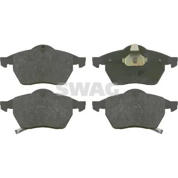 Brzdová destička Sada brzdových destiček, kotoučová brzda SWAG 57 91 6513