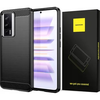 Pouzdro na mobilní telefon Zadní Kryt Spacecase pro Xiaomi POCO F5 Pro, černý