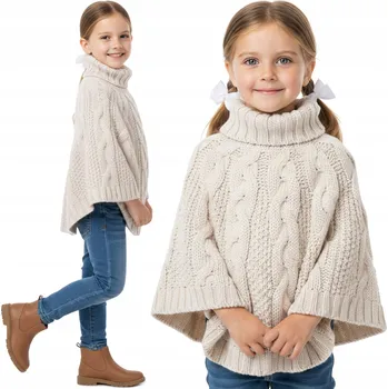 Dámské spodní prádlo Early Days dětský svetřík hnědý akryl velikost 104