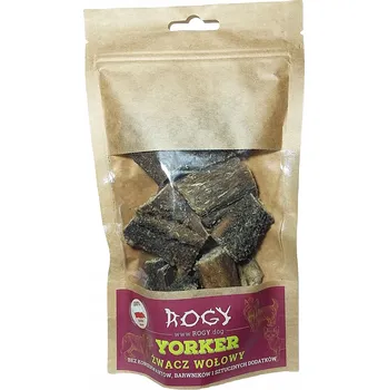 Pamlsek pro psa Hovězí dršťky Rogy Yorker malé kousky 80 g