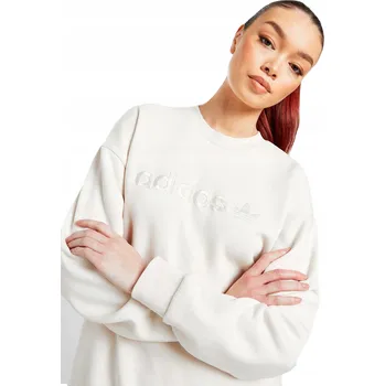 Dámská mikina Adidas dámská mikina přes hlavu bez kapuce, velikost 36