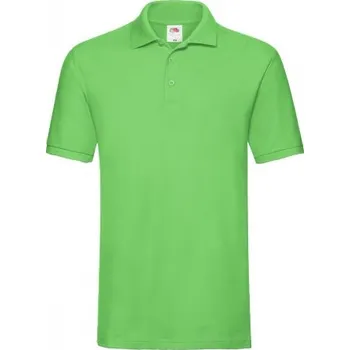 Pánské prémiové polokošile Fruit Of The Loom Lime XL