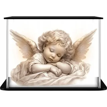 Svíčka Hřbitovní Svíčka + svíčka Soška na hrob na všech svatých Premium Anděl