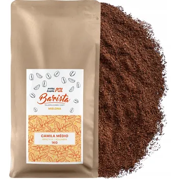 Káva MLETÁ KÁVA 1kg 100% Arabica Káva pražená - Camila Medio x Kol-Pol