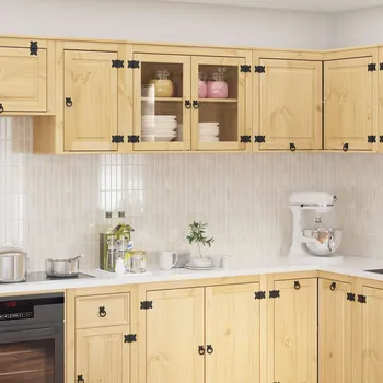 Příborník do zásuvky Truhlářský s policí Medová 60 x 32 x 40 cm Masivní borové dřevo