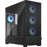 FRACTAL DESIGN Pop XL Air RGB Tempered Glass Clear Tint (FD-C-POR1X-06) černá